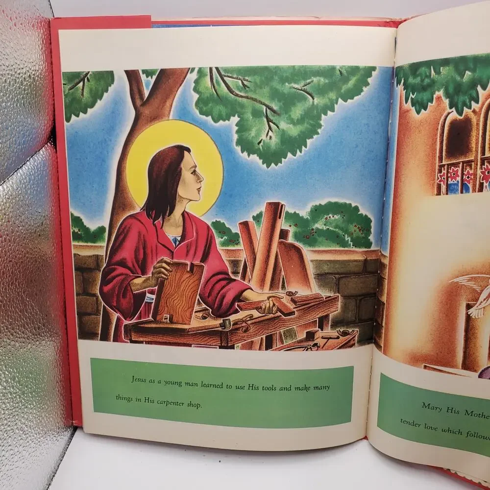 Young Jesus of Nazareth Rev Edward Dailey HC DJ Catholic Children Book‎ 1945